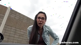 Skinny Whirl Prostitute Pounded Hard in Luxurious Buggy